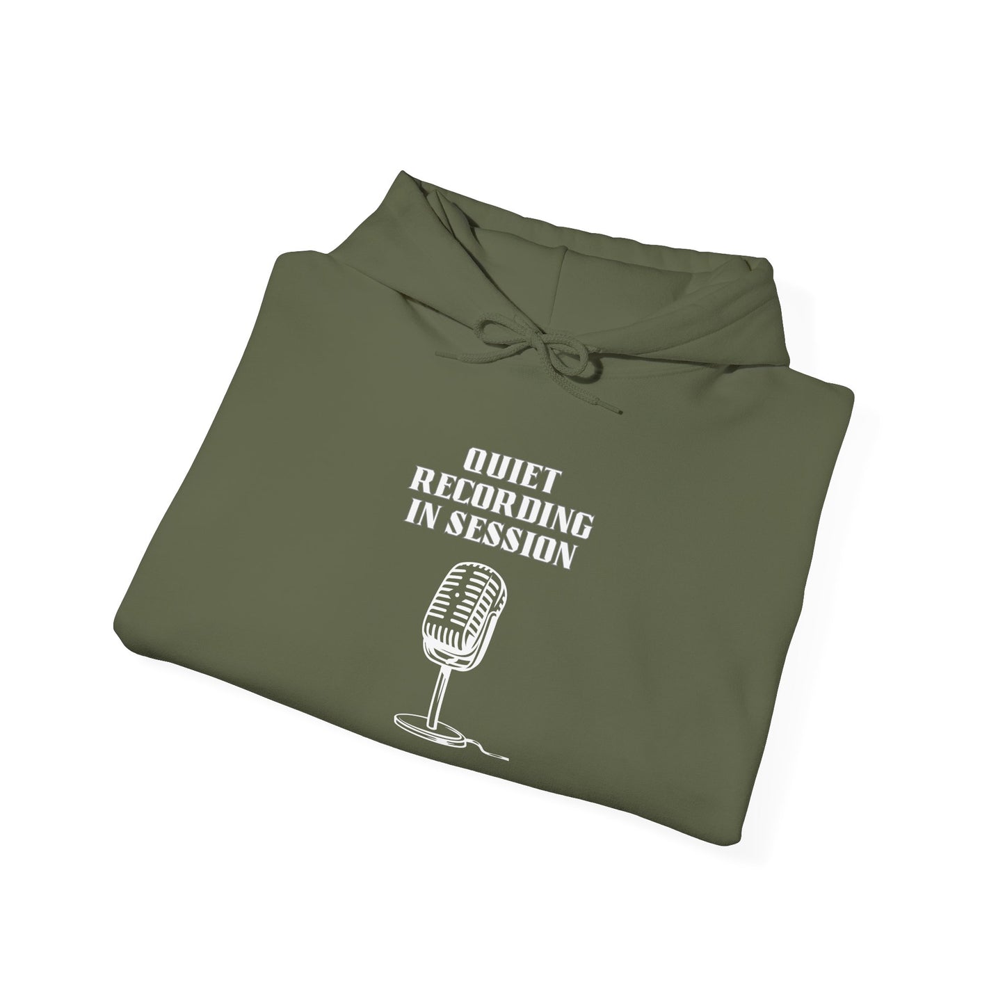 Quiet Recording in Session Hooded Sweatshirt