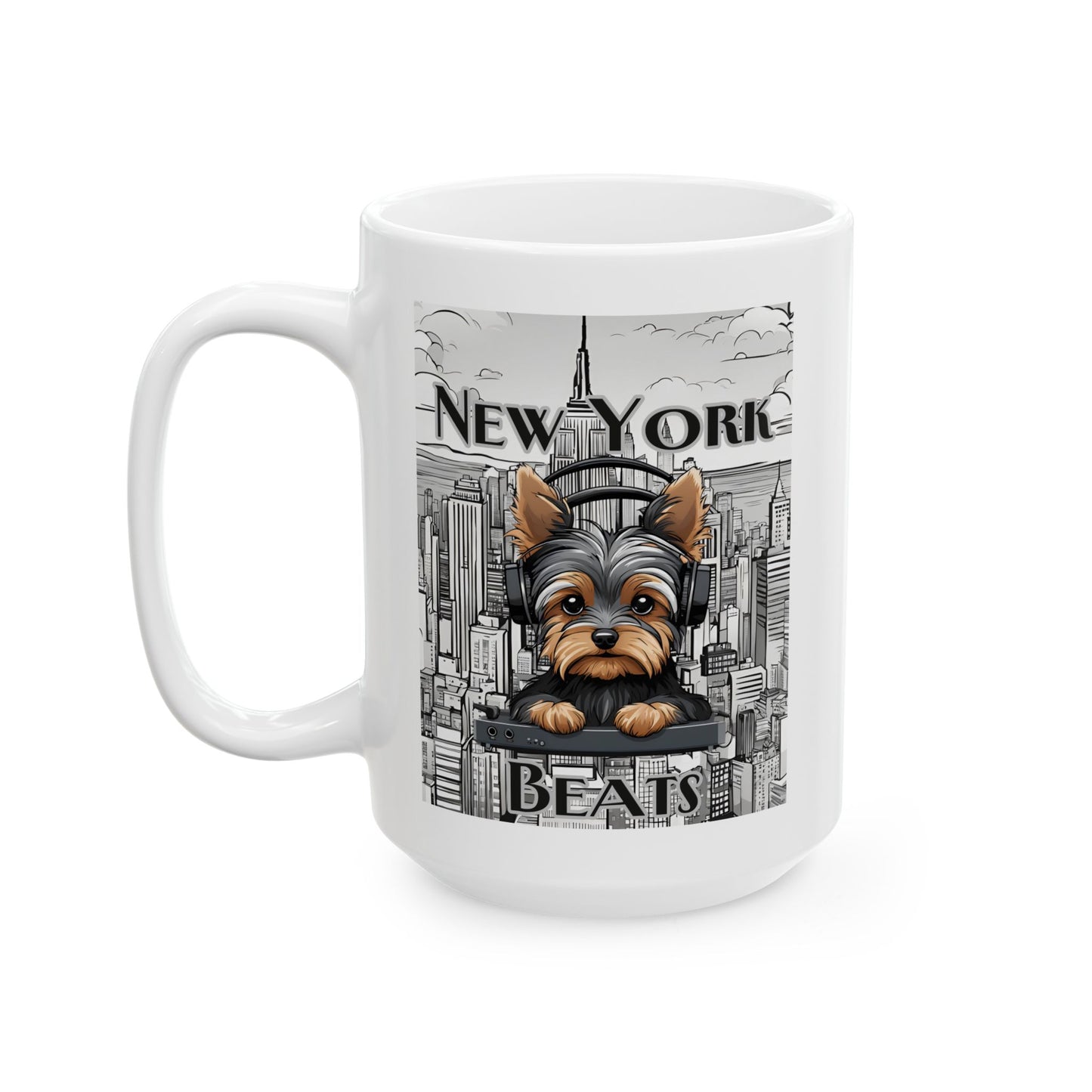 Mug - New York Beats Ceramic Mug, 11oz or 15oz