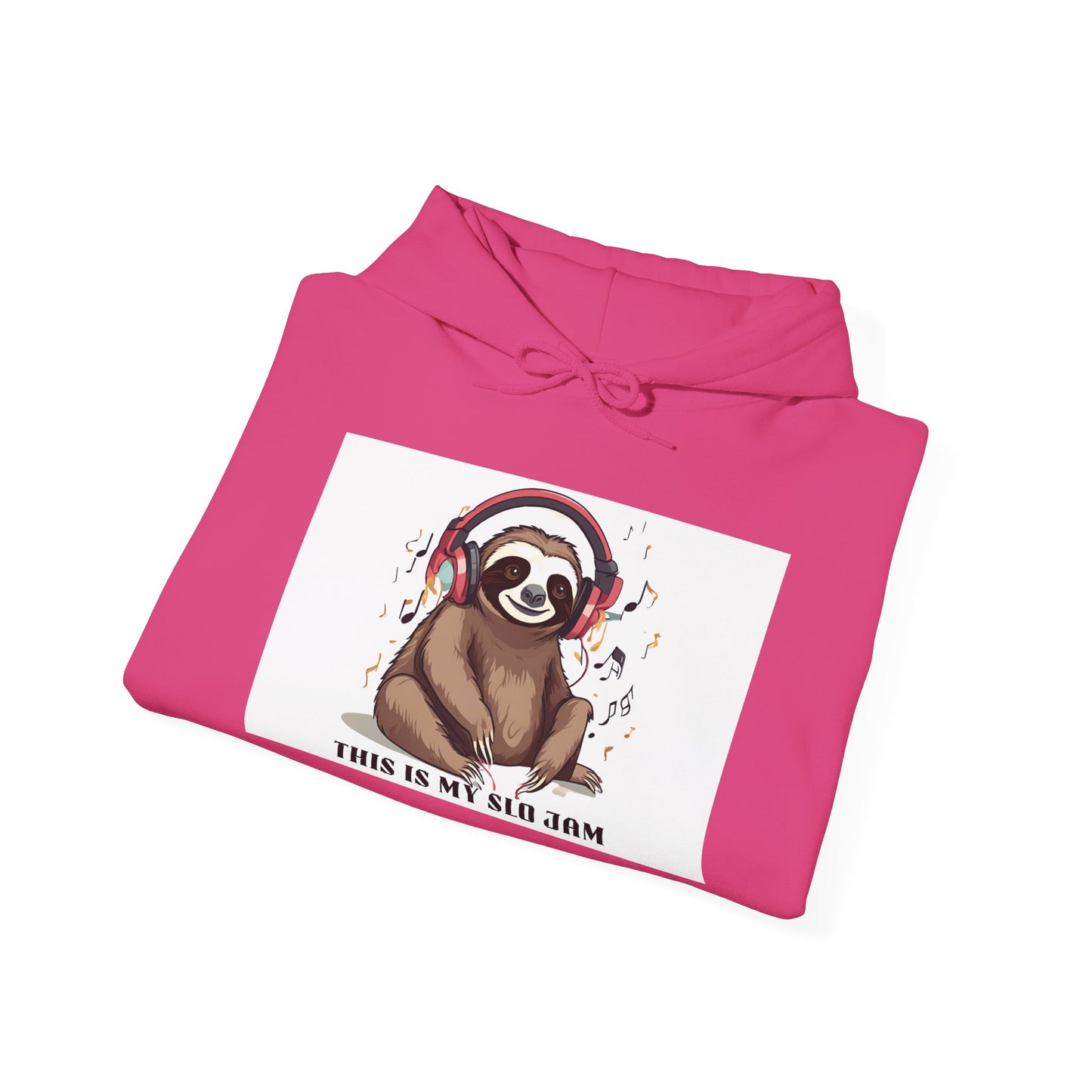 Sloth Heavy Blend Hoodie - Slo Jam Design