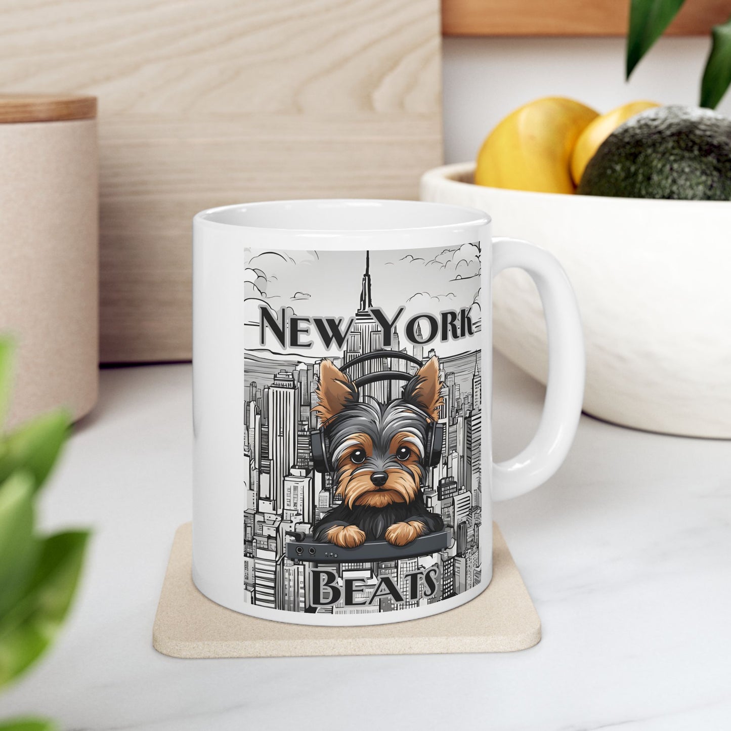 Mug - New York Beats Ceramic Mug, 11oz or 15oz