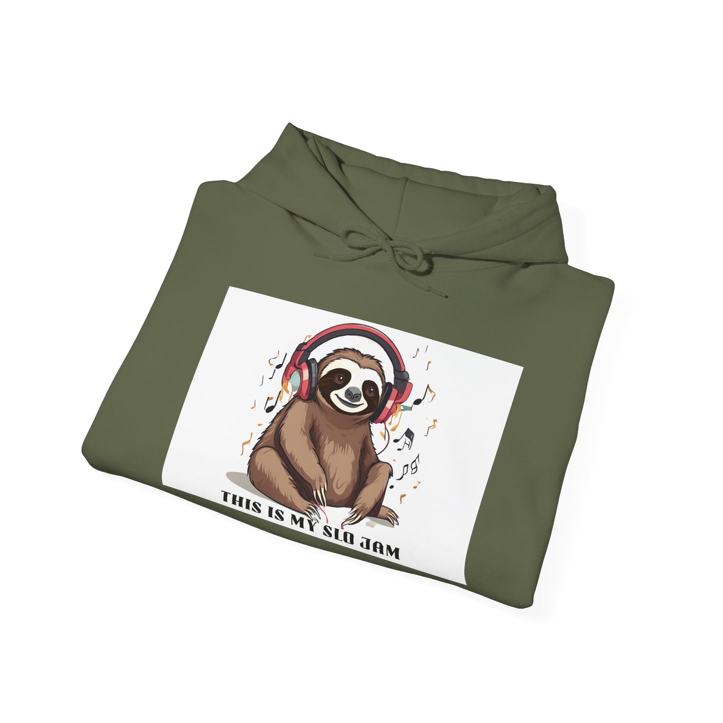 Sloth Heavy Blend Hoodie - Slo Jam Design