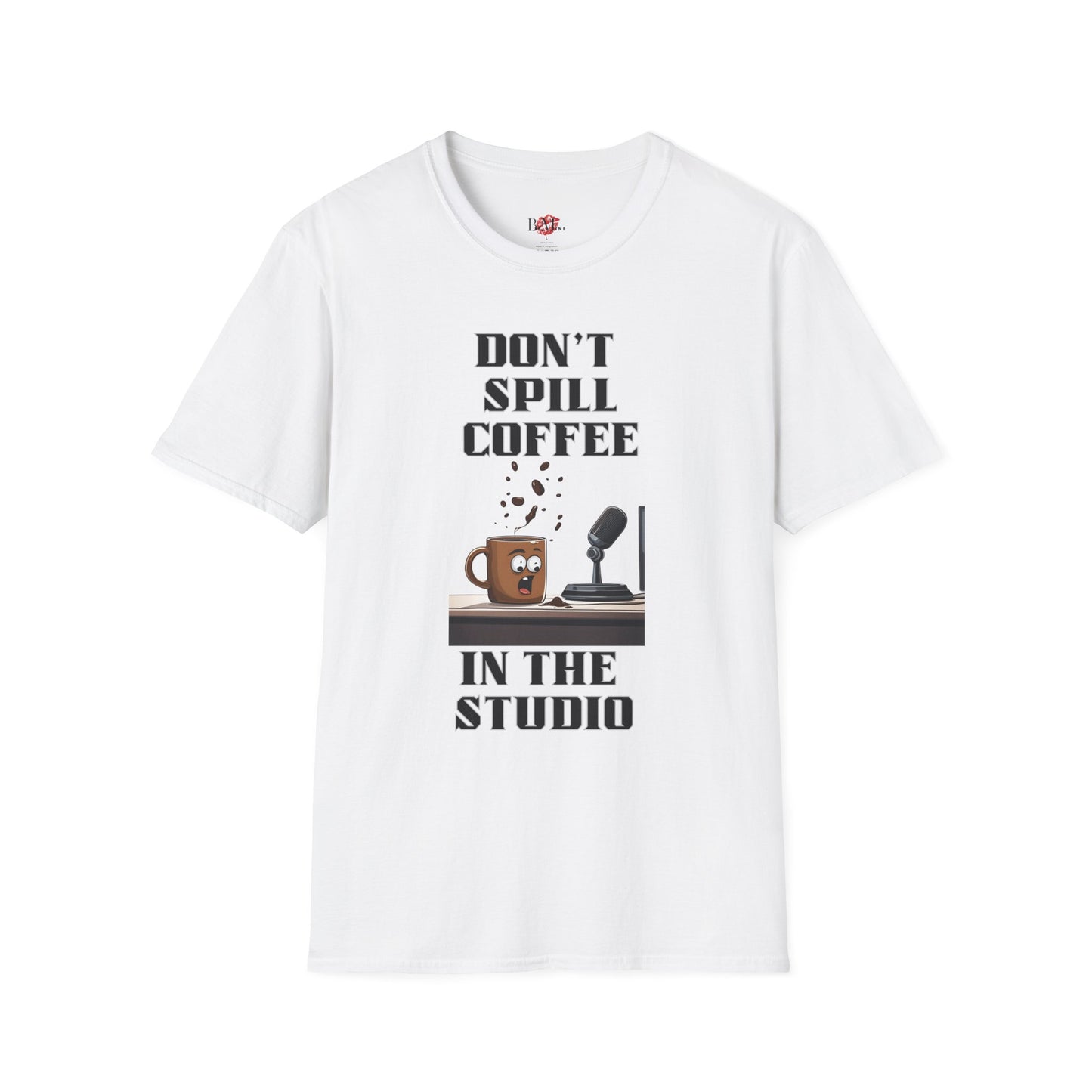 Coffee Studio Unisex Softstyle T-Shirt - Don't Spill