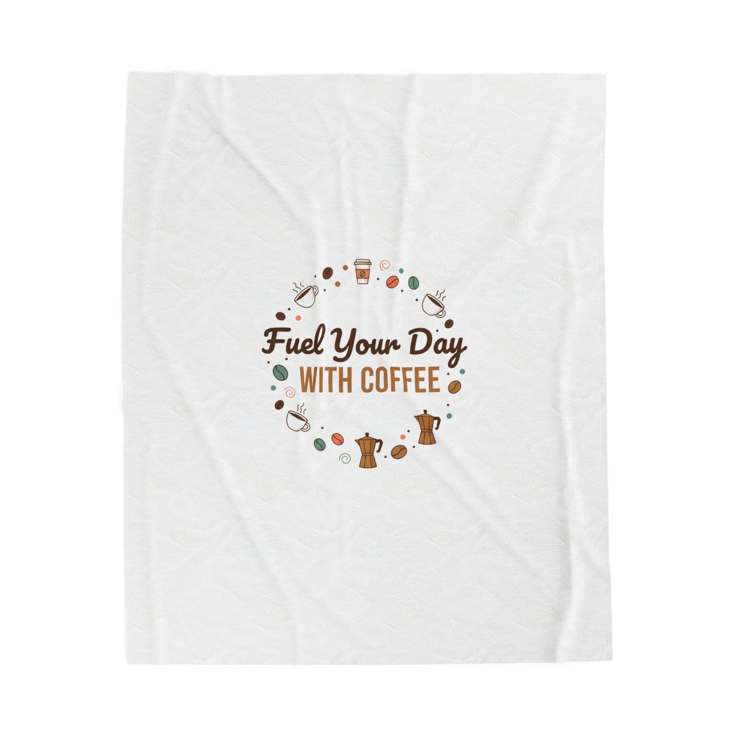 Fuel Your Day with Coffee Blanket | Coffee Lover Caffeine Design
