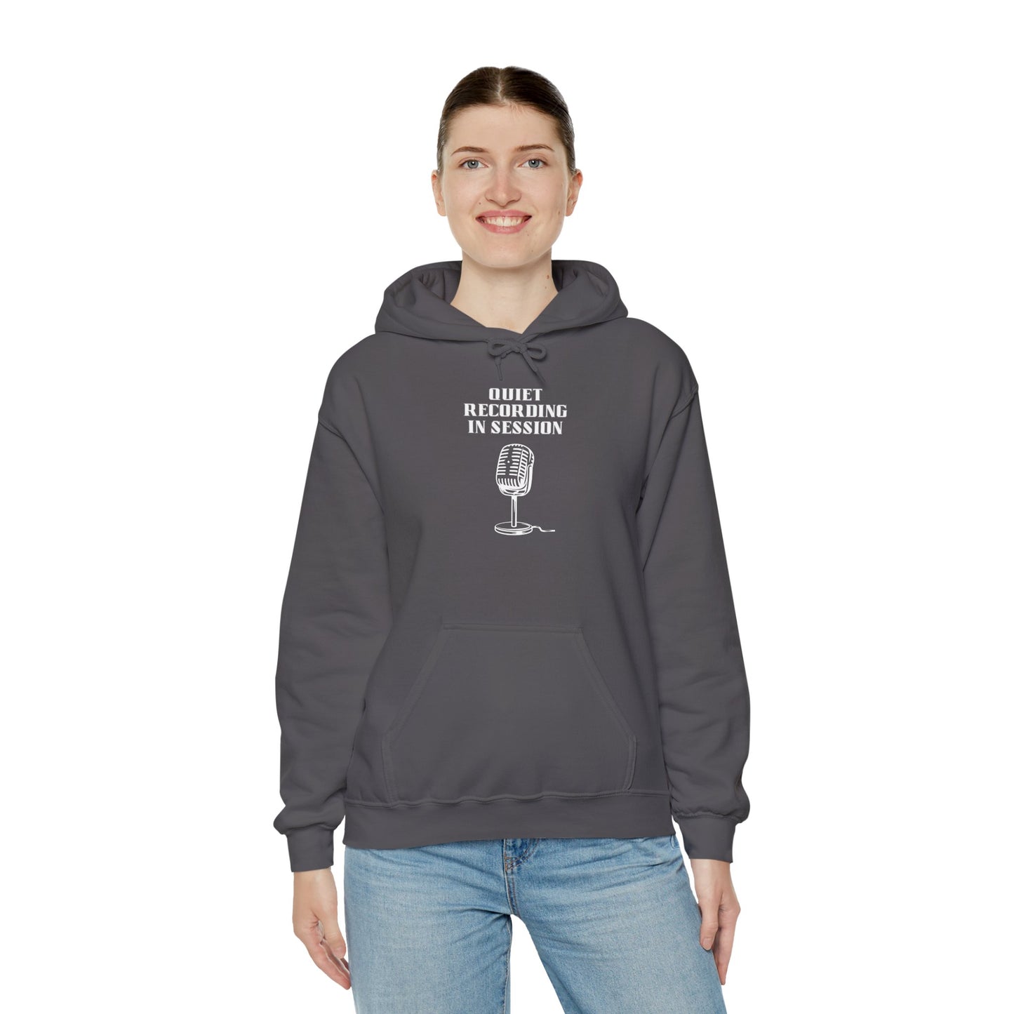 Quiet Recording in Session Hooded Sweatshirt