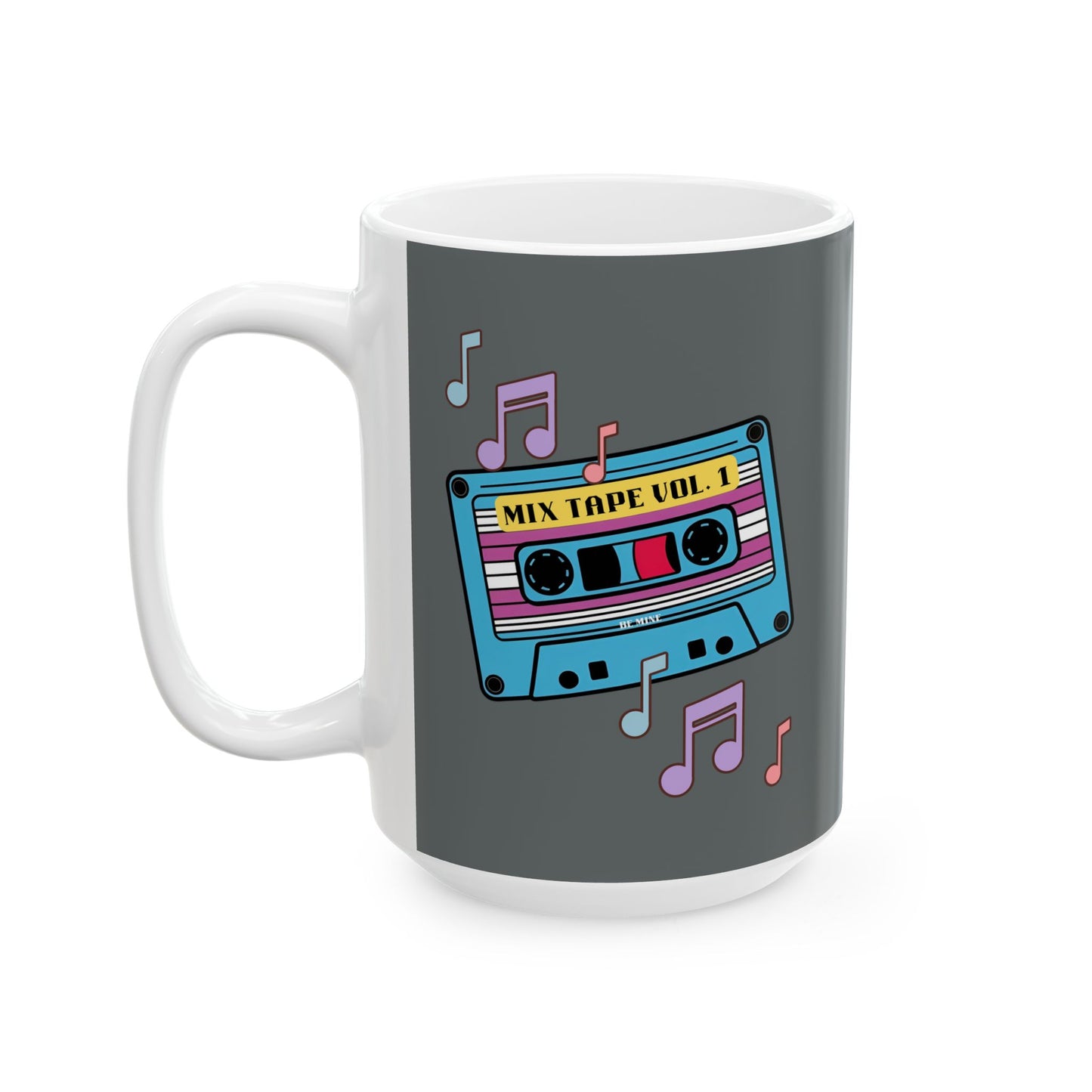 Retro Music Cassette Ceramic Mug - Perfect for Music Lovers & Gift Giving