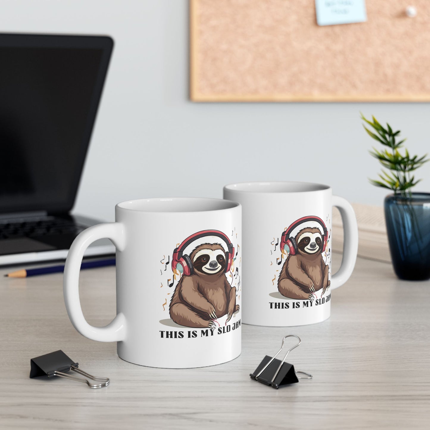 Mug This Is My Slo Jam Sloth Ceramic Mug 11oz 15oz