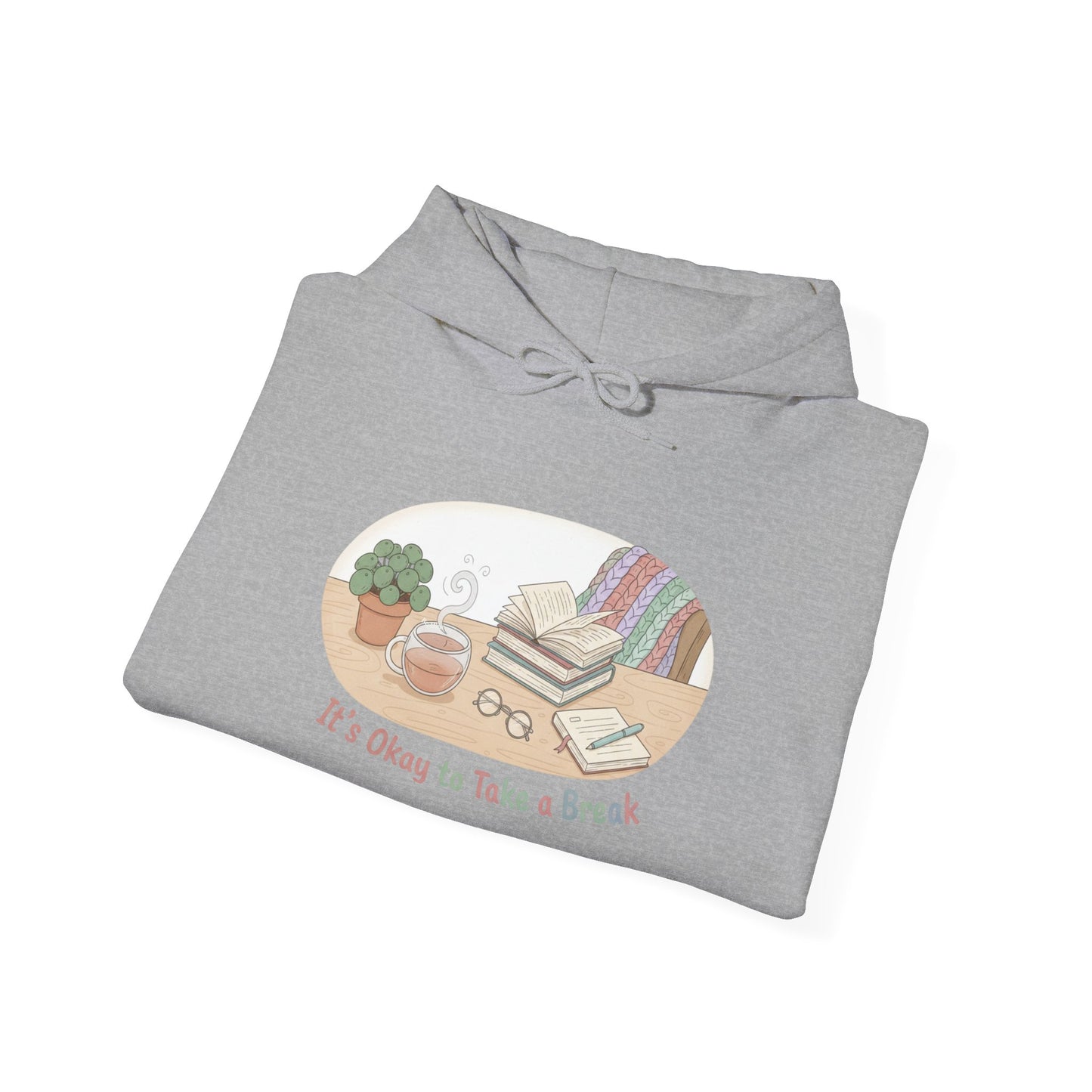 take a break hoodie | self care sweatshirt, burnout recovery