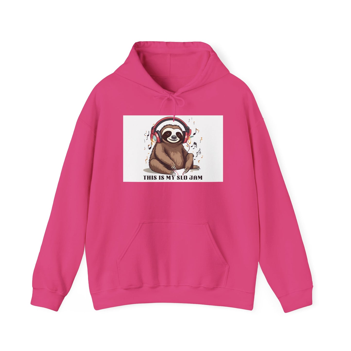 Sloth Heavy Blend Hoodie - Slo Jam Design