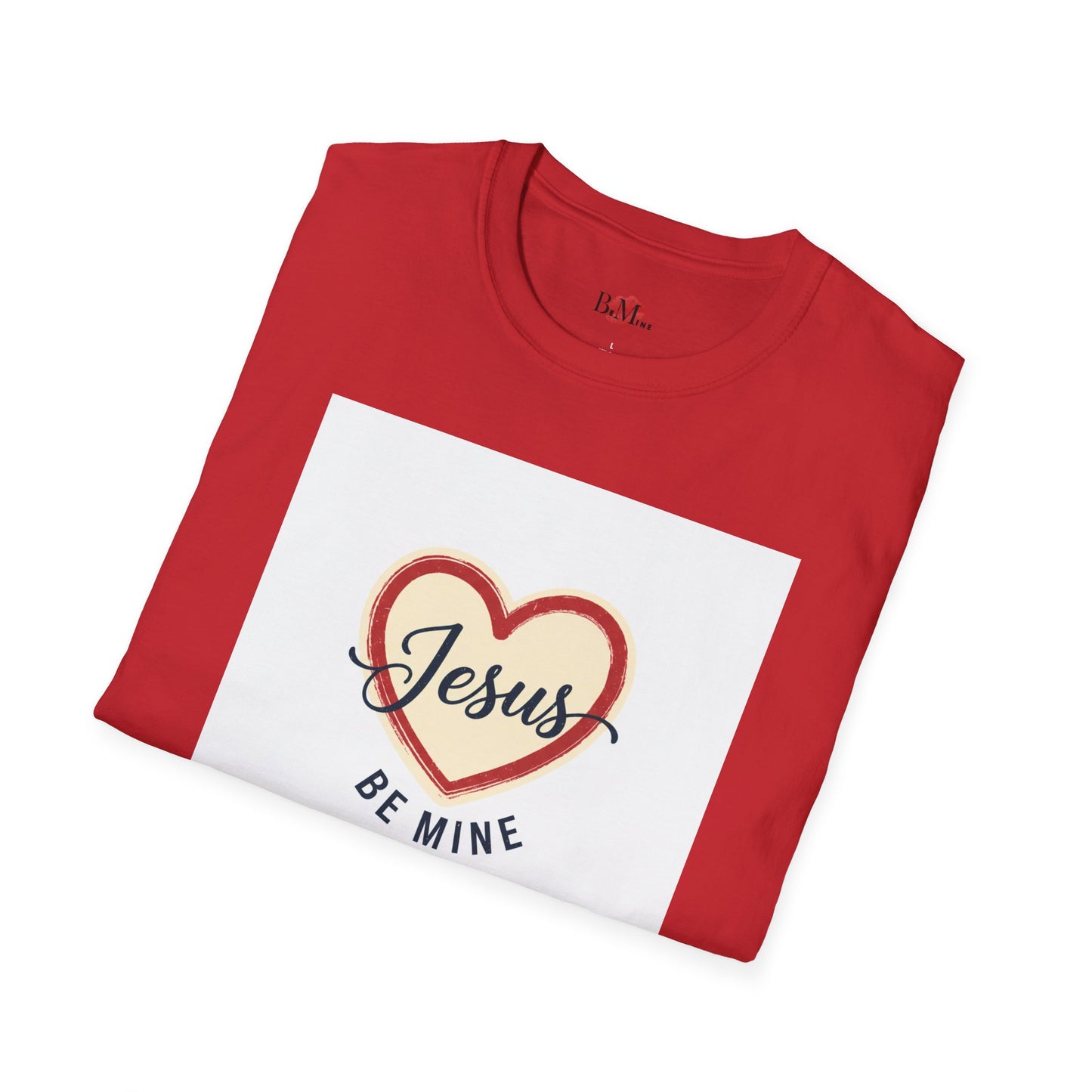 Jesus Be Mine Heart T-Shirt – Christian Valentine Tee