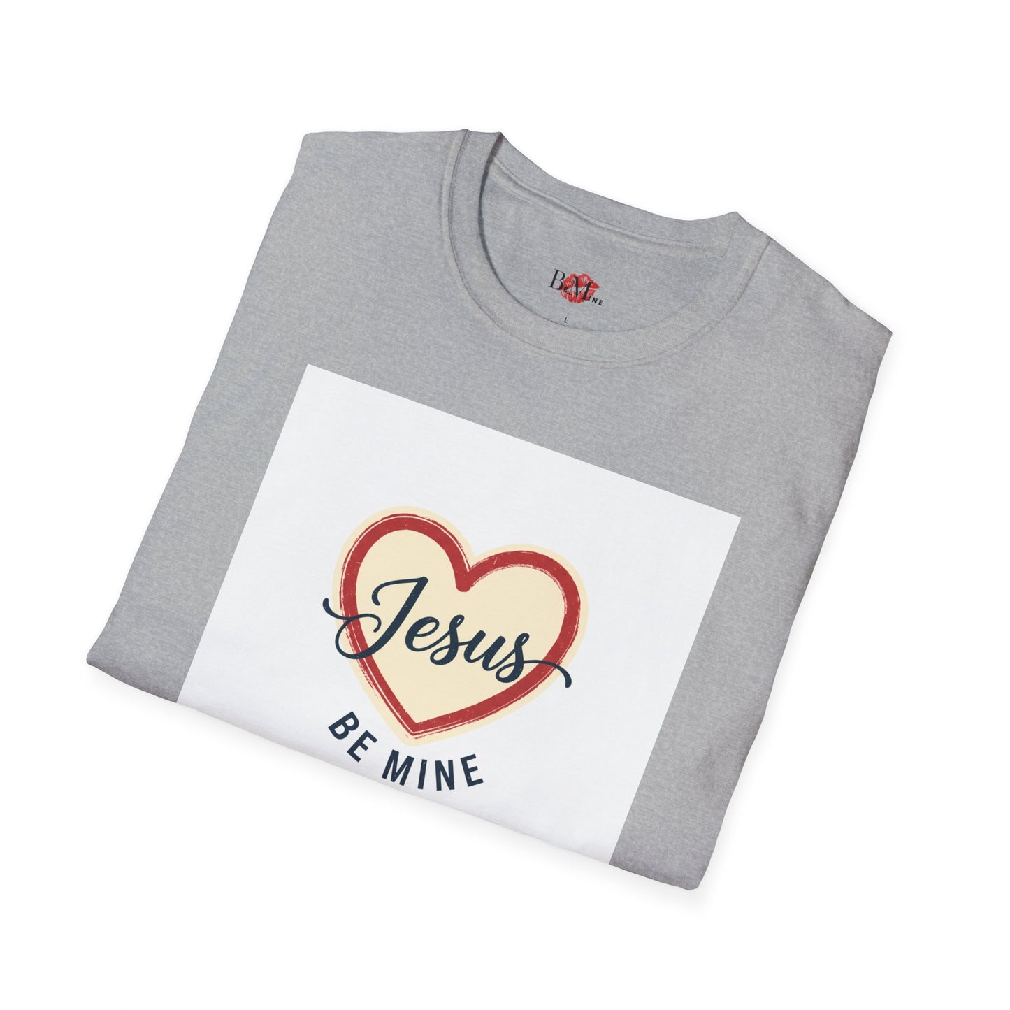 Jesus Be Mine Heart T-Shirt – Christian Valentine Tee
