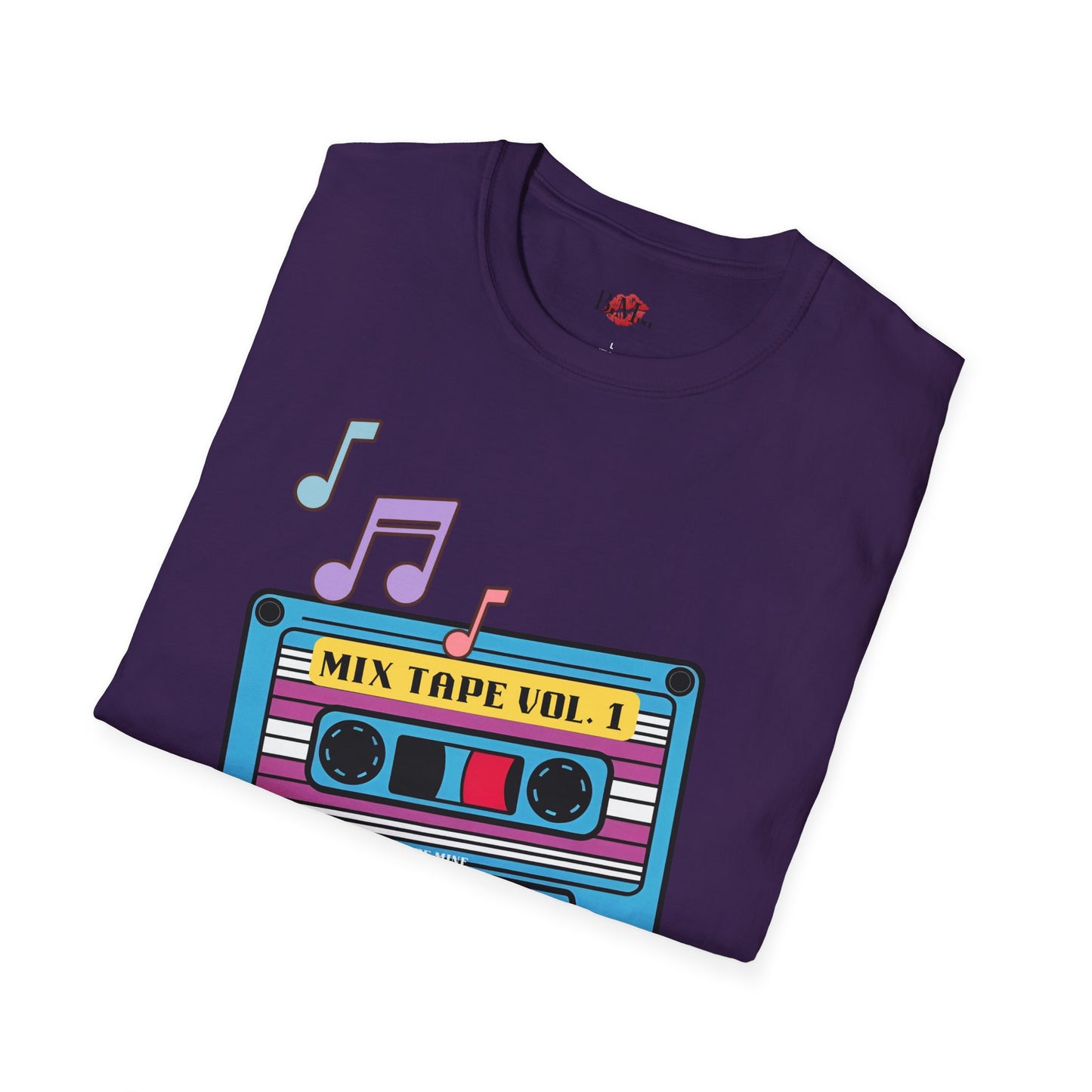 Retro Mix Tape T-Shirt - Unisex Softstyle Tee for Music Lovers