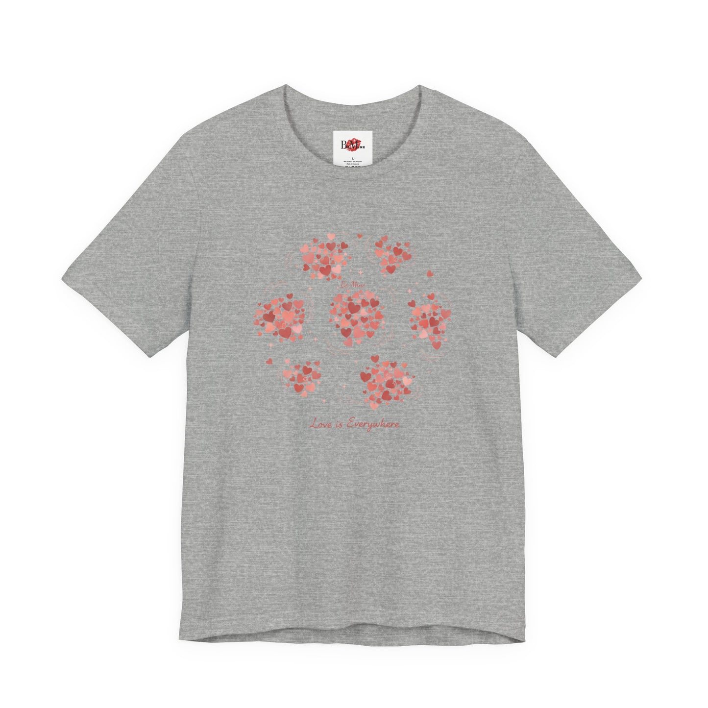 Tiny Heart Confetti Tee | tiny heart design, heart pattern shirt