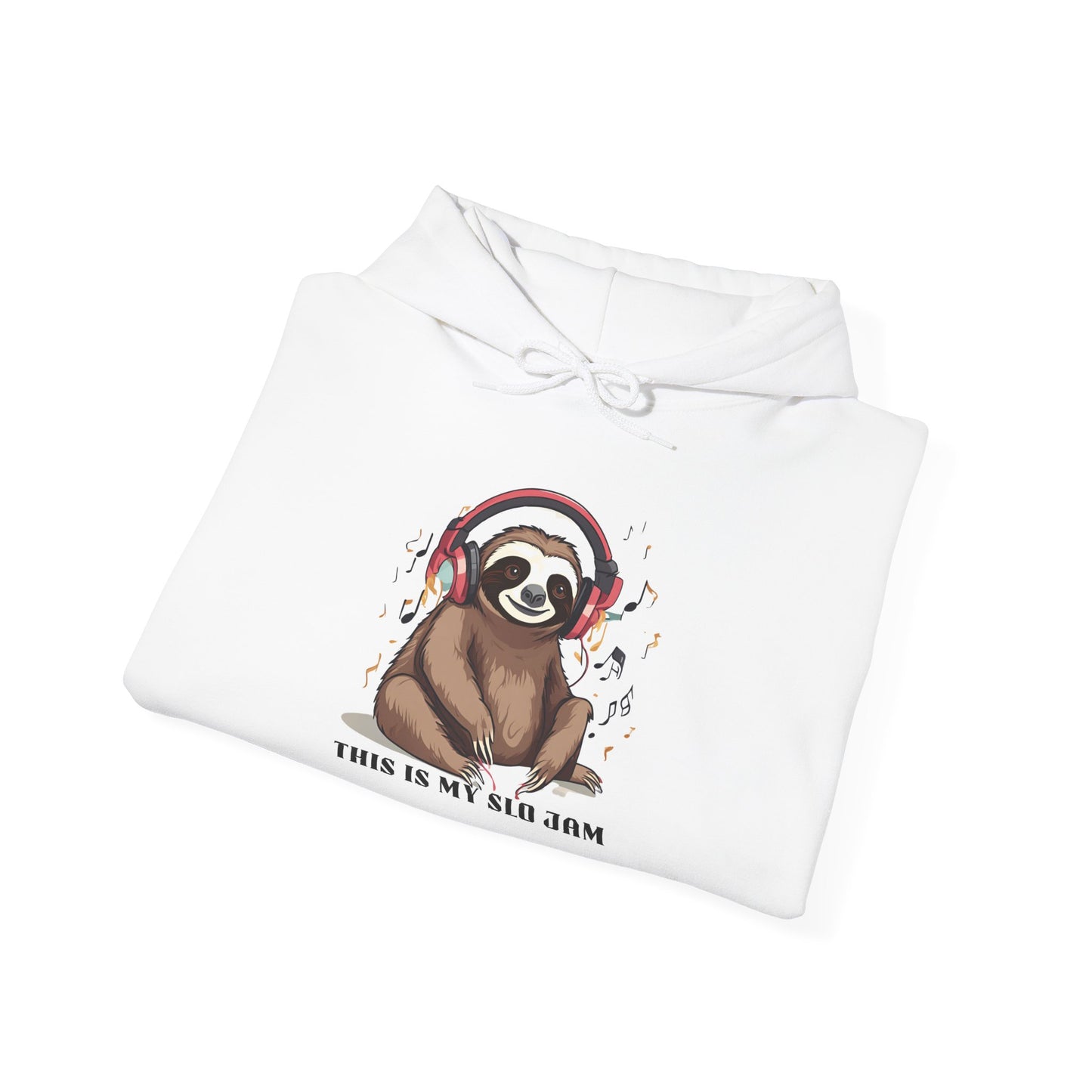 Sloth Heavy Blend Hoodie - Slo Jam Design