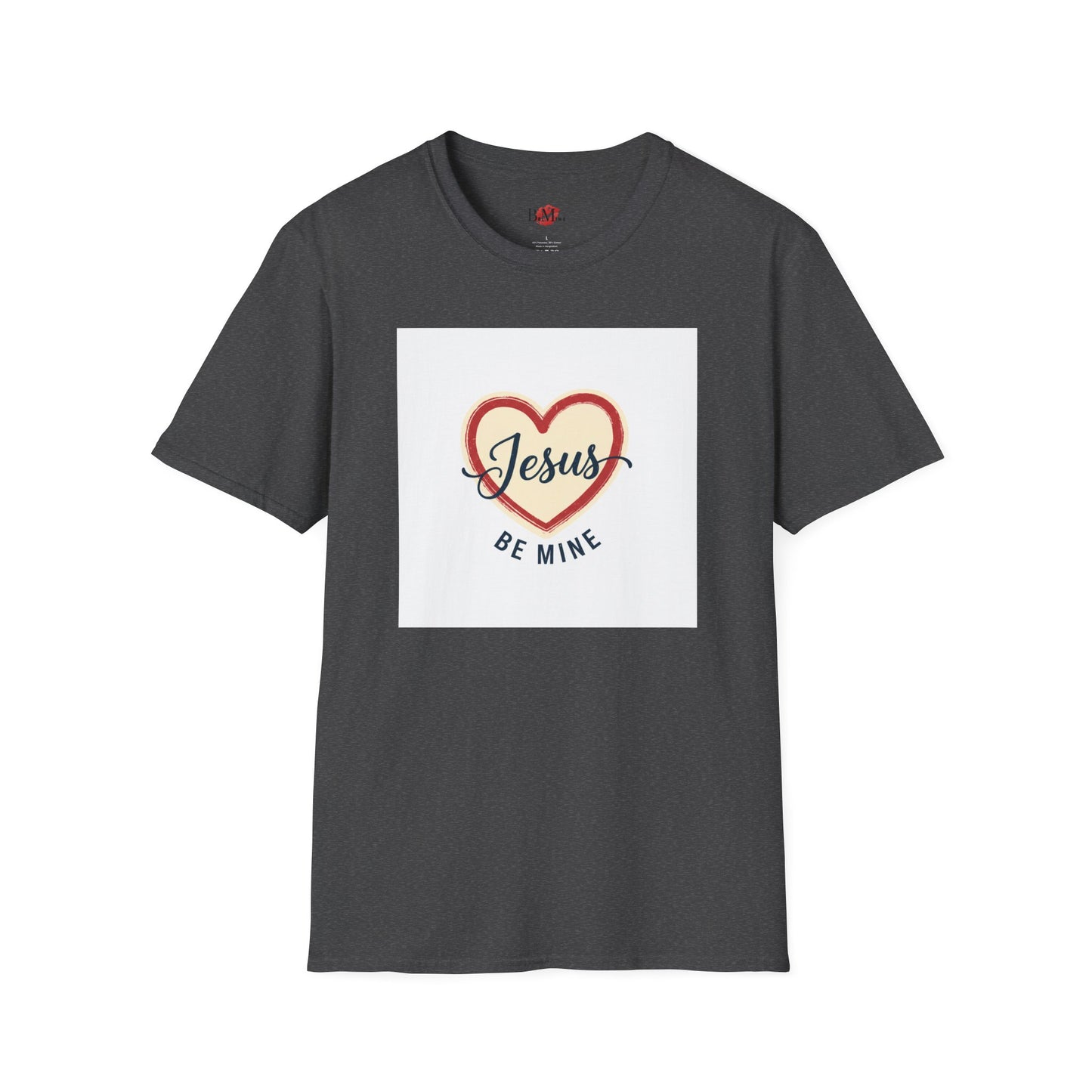 Jesus Be Mine Heart T-Shirt – Christian Valentine Tee