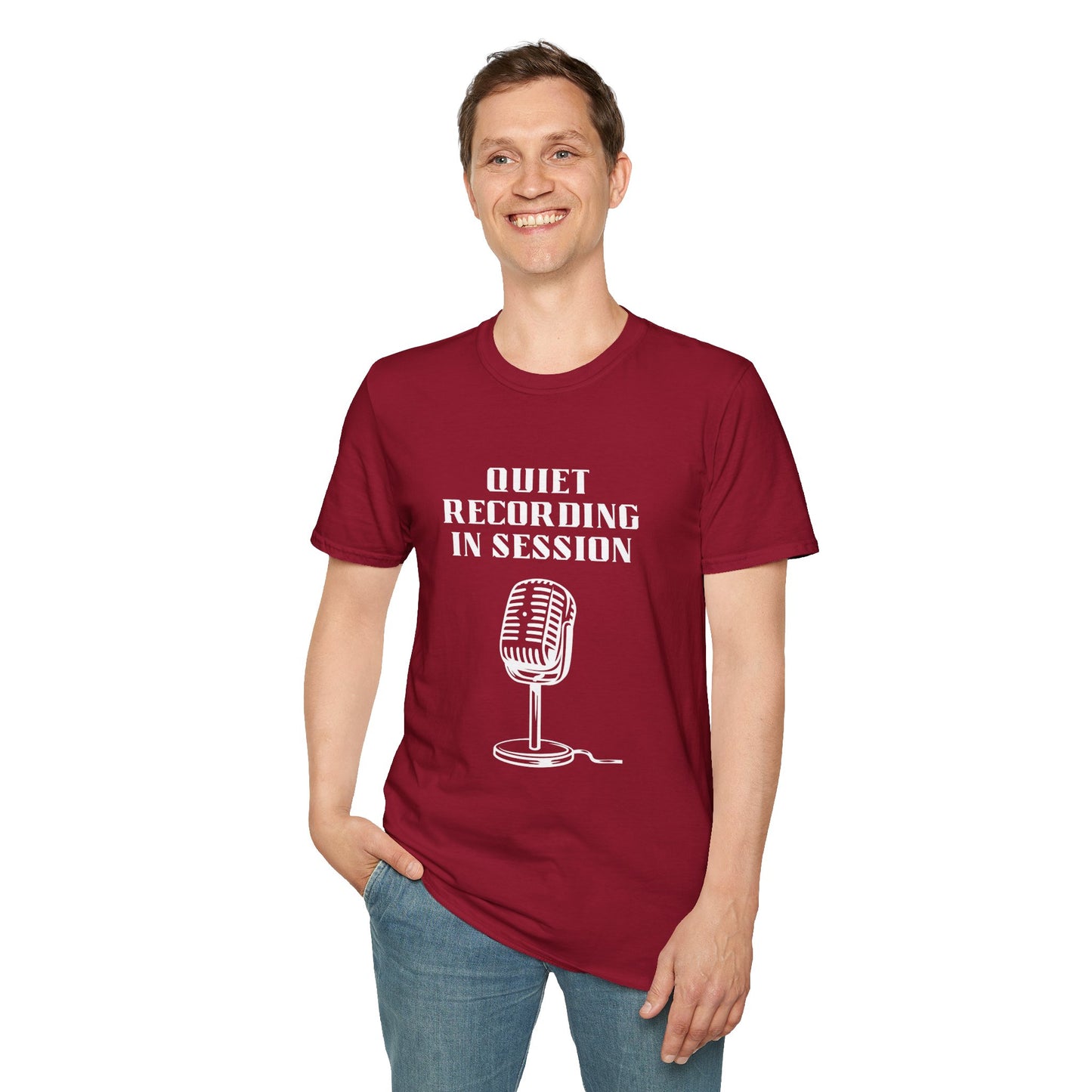 Recording in Session Soft T-Shirt