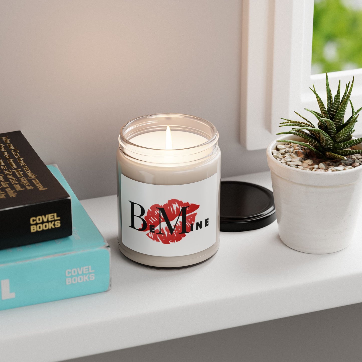 Soy Candle — "BAM" Valentine Kiss Scented 9oz