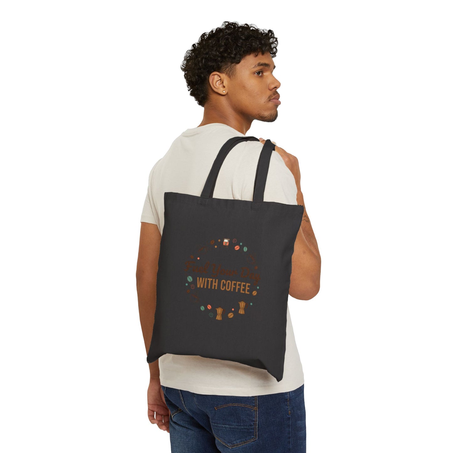 Fuel Your Day with Coffee Tote | caffeine design, coffee lover