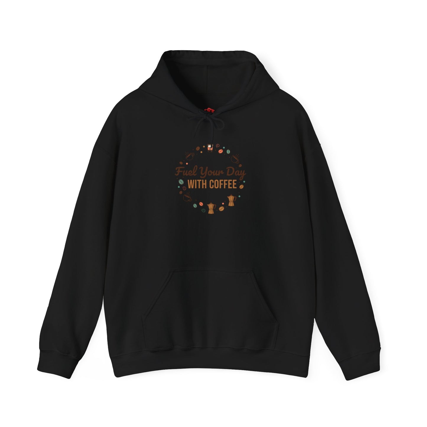 Fuel Your Day with Coffee Hoodie | coffee lover, caffeine design