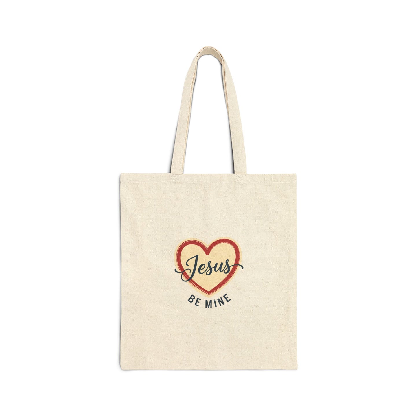 Jesus Be Mine Heart Tote Bag