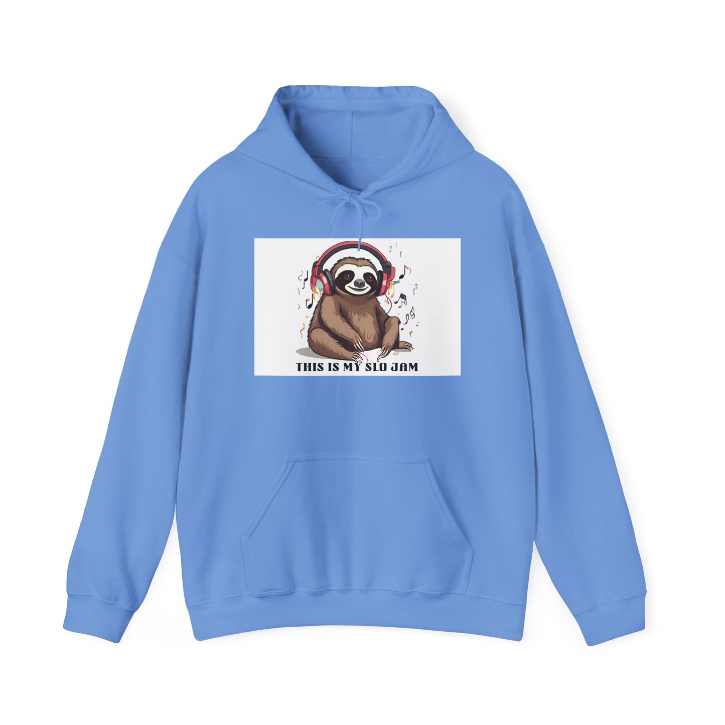 Sloth Heavy Blend Hoodie - Slo Jam Design