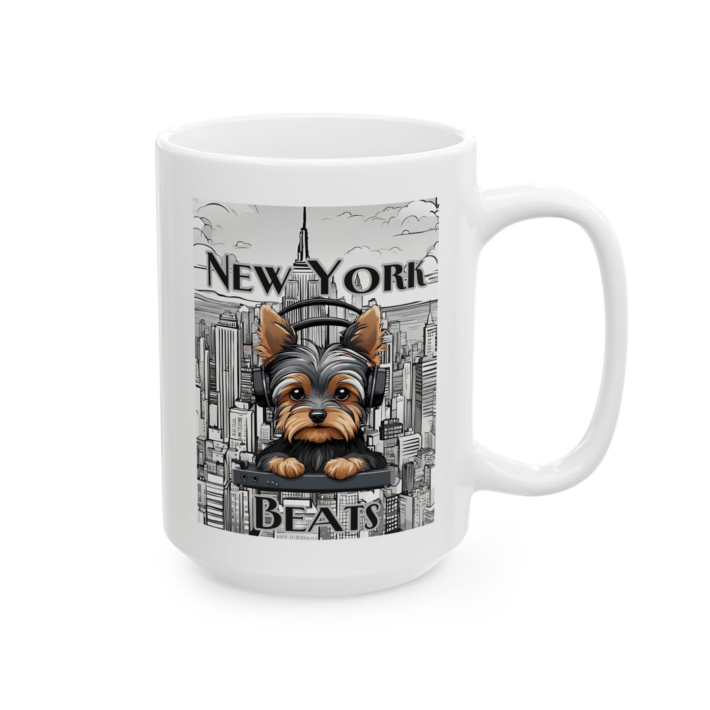 Mug - New York Beats Ceramic Mug, 11oz or 15oz