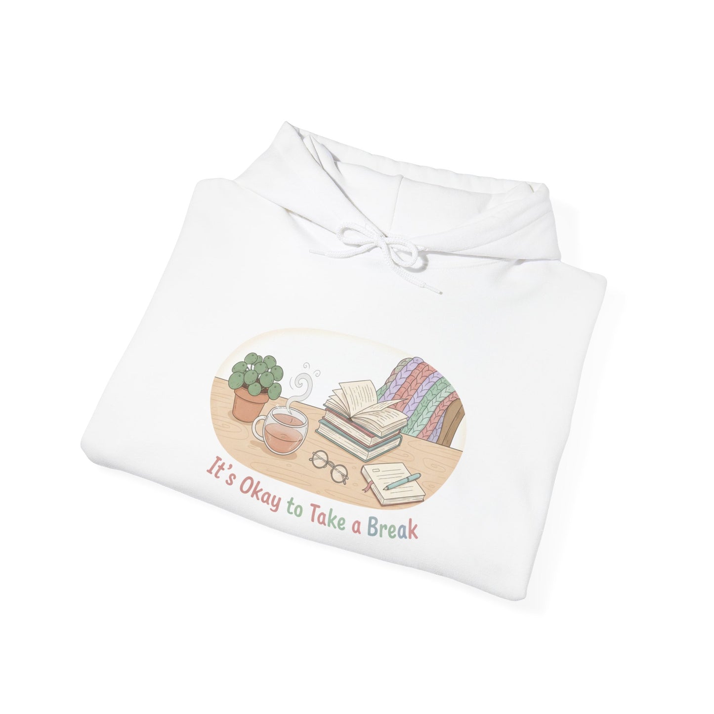 take a break hoodie | self care sweatshirt, burnout recovery