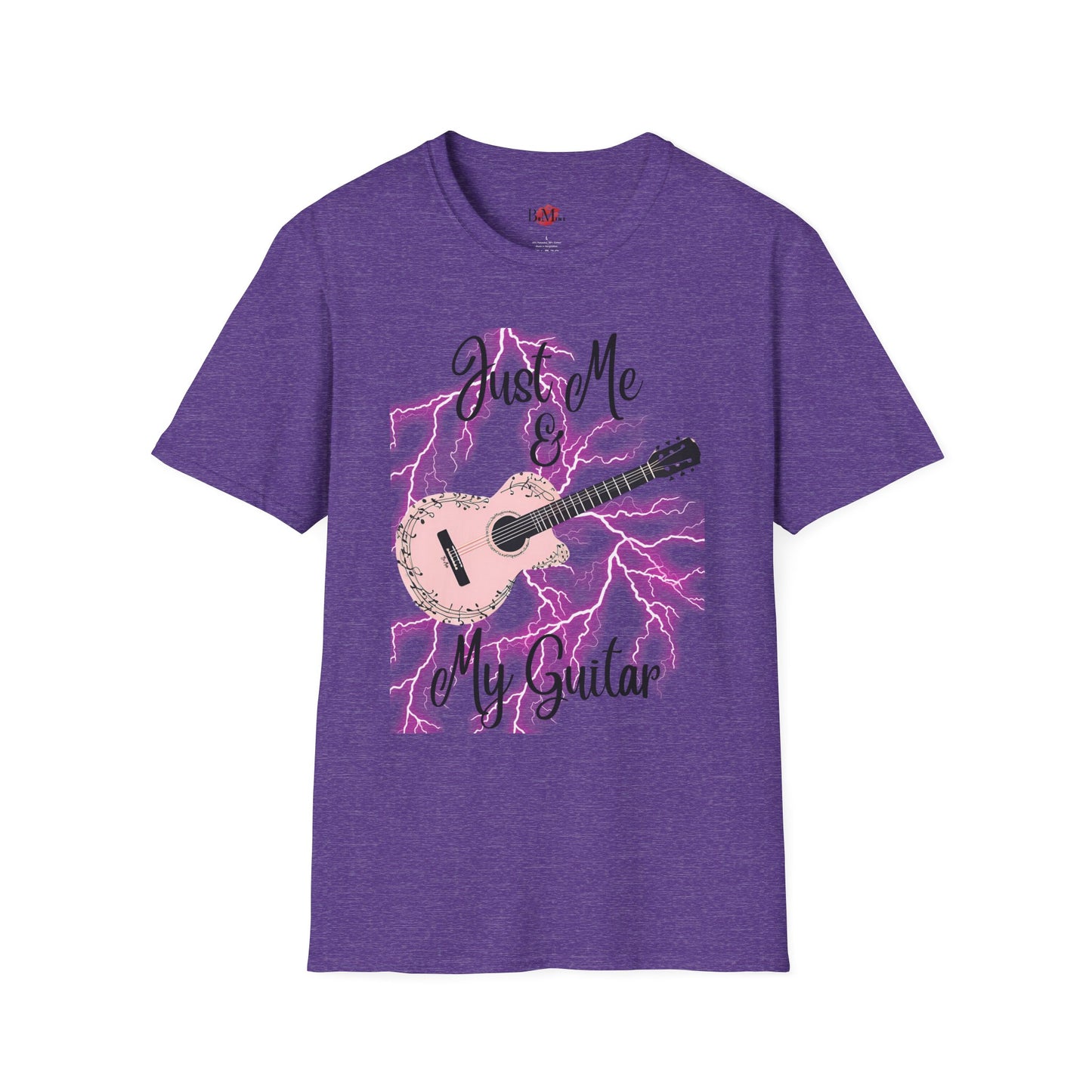 Guitarist Unisex T-Shirt - Just Me And My Guitar Design