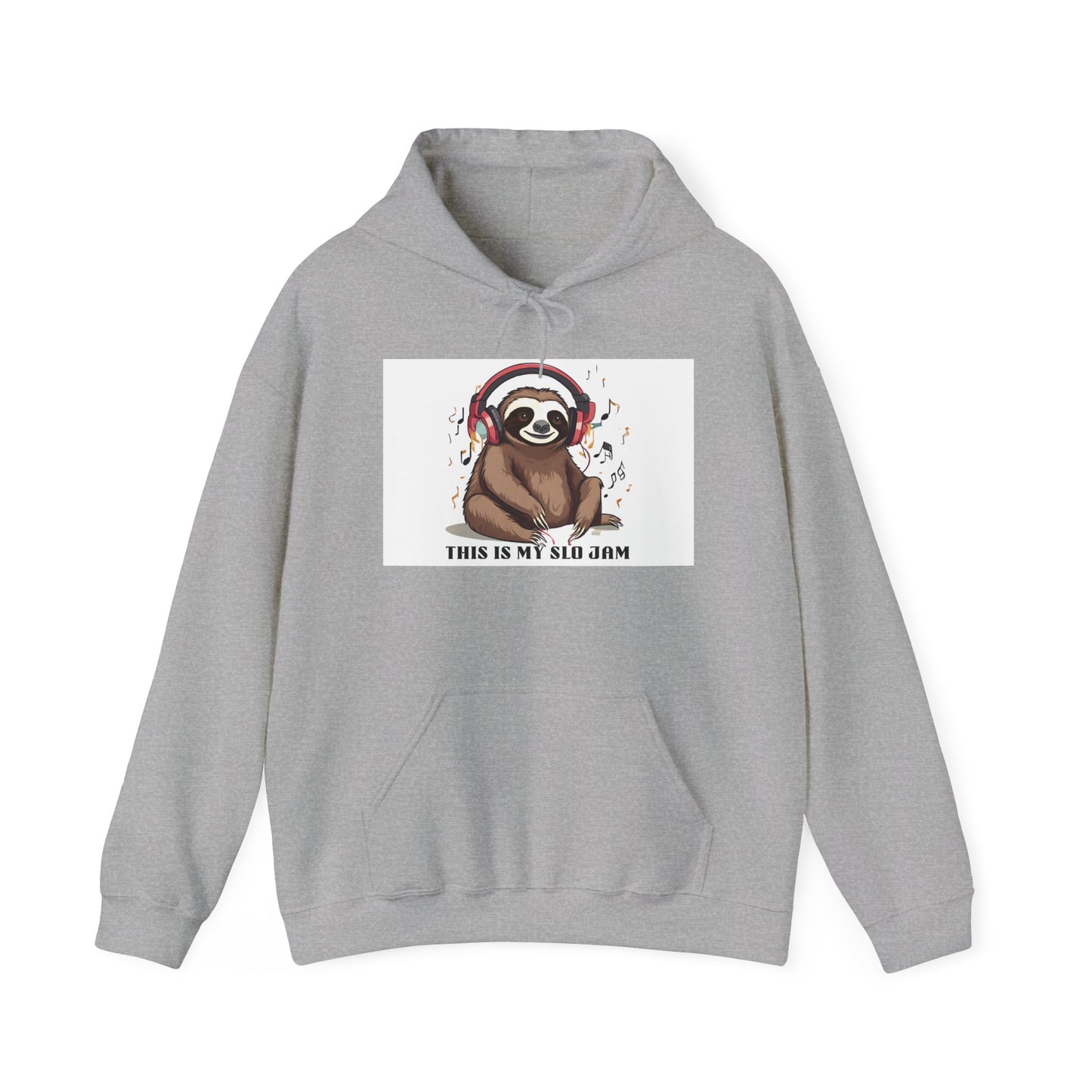 Sloth Heavy Blend Hoodie - Slo Jam Design