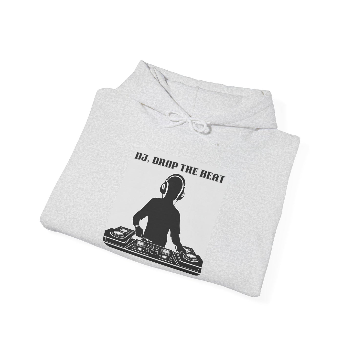 DJ Drop The Beat Unisex Hoodie - Heavy Blend Sweatshirt for Music Lovers